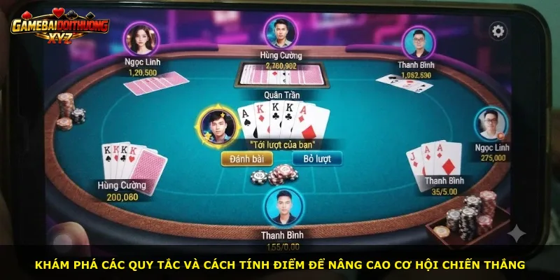 Khám phá các quy tắc và cách tính điểm để nâng cao cơ hội chiến thắng