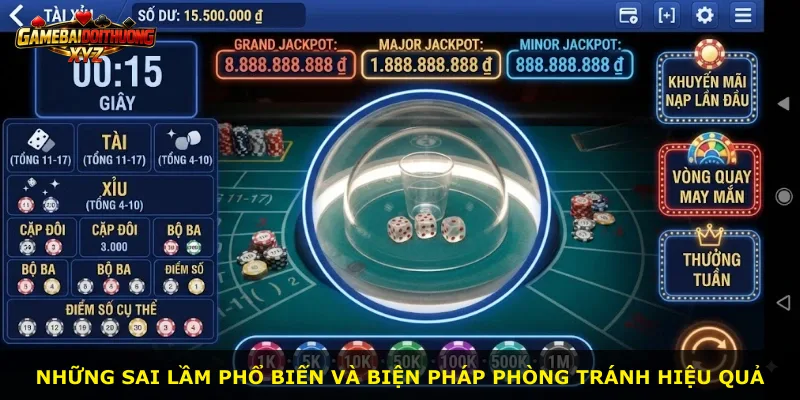 Những sai lầm phổ biến và biện pháp phòng tránh hiệu quả
