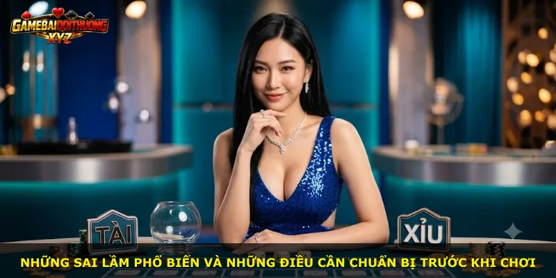 Những sai lầm phổ biến và những điều cần chuẩn bị trước khi chơi